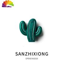 舒适主义仙人掌汽车香水车内出风口香水夹香薰车内装饰品淡香车载香水 仙人掌出风口香水-绿色