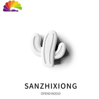 舒适主义仙人掌汽车香水车内出风口香水夹香薰车内装饰品淡香车载香水 仙人掌-白色基本款