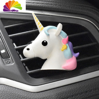 舒适主义云朵车载香水空调出风口夹创意网红汽车装饰品车内装饰淡香氛香薰 独角兽风口