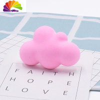 舒适主义云朵车载香水空调出风口夹创意网红汽车装饰品车内装饰淡香氛香薰 少女粉云朵+玫瑰精油+礼盒