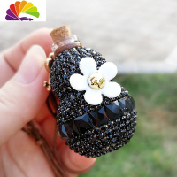 舒适主义汽车香水挂件葫芦车载香水座车内用香薰精油瓶吊坠挂式香水遮异味 黑钻葫芦香水挂件