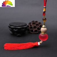 舒适主义汽车香水挂件车载葫芦挂饰淡香挂式吊坠空瓶装饰品车内摆件 红色(玫瑰香)车用香水