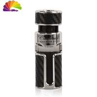 舒适主义汽车香水车载空调出风口香水车用摆件香薰膏内饰风口夹香水 银黑色-黑森林CFR521车用香水