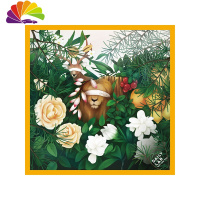 舒适主义720车载香薰轻奢固体汽车夹式出风口香水创意香氛 三千世界礼物方巾车用香水