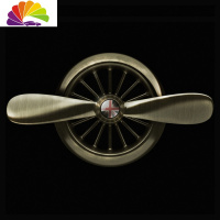 舒适主义空军二号汽车香水车载出风口风扇香水夹女螺旋桨旋转除异味男 英伦版[含五个海洋味香片]车用香水