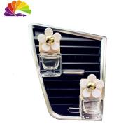 舒适主义汽车出风口香水车载香薰精油空调出风口夹香水瓶空瓶子桂花古龙 单个木盖花香水瓶(海洋香)车用香水