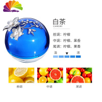 舒适主义汽车出风口香水车载空调风口香水夹车内装饰车用除异味香薰 白茶(一只装)车用香水