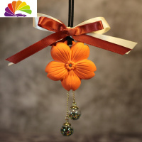 舒适主义开出柔软的花 | 韩国INS车载香薰石膏扩香石车内香水挂件车内装饰 E-晚秋橘(带挂珠)香水1瓶香调车用香水