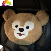 舒适主义汽车内坐垫女冬季单个屁屁垫女车载卡通可爱通用单片毛绒座垫 达菲坐垫(单个)