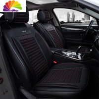 舒适主义2019款宝骏RM-5座套七座2+3+2亚麻汽车坐垫RM5六座座椅套四季通用 七座标准版-神秘黑