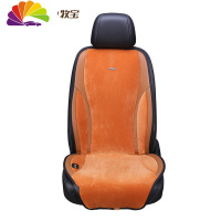 舒适主义汽车加热坐垫冬季汽车座椅电加热4车用12V车载加热坐垫座椅加热垫 时尚棕色