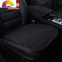 舒适主义奔驰GLA200座垫GLA220 GLC300 GLC260四季通用汽车坐垫单片三件套 纯黑色-前排1片