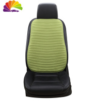 舒适主义汽车坐垫单片四季通用亚麻免捆绑单个屁屁垫苦荞无靠背三件套座垫 一个靠背备注颜色