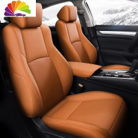 舒适主义东风本田十代雅阁CRV凌派座套INSPIRE汽车坐垫专用座椅套 原车纹路定做[皮标准版--卡宴黄]