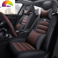 舒适主义长安逸动座套DT XT四季全包围二代汽车坐垫套四季通用全包座椅套 黑咖色-至尊版
