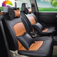 舒适主义江淮瑞风S3/M3/M4东风风行菱智M3/V3/M5座套全包汽车专用七座坐垫 都市黑棕