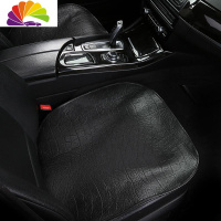 舒适主义头层水皮汽车坐垫无靠背夏季三件套后排凉垫四季皮单片座垫 黑色前排单片一片