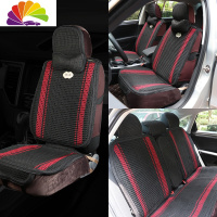 舒适主义新款汽车坐垫四季通用冰丝全包围雅阁速腾轩逸凯美瑞驾驶座 飞黄腾达·黑色