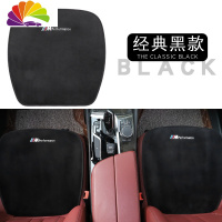 舒适主义宝马新5系3系1系X1X3X4X5 改装内饰汽车坐垫四季通用毛绒冬季坐垫 宝马-前排一对垫[黑色]一片(拍下后备
