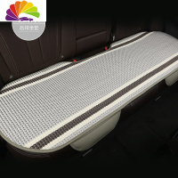 舒适主义汽车坐垫单片透气无靠背四季通用单个座垫冰丝凉垫车垫后排座夏季 HYY—407[后排三人.雅致灰]