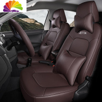 舒适主义专用于大众捷达汽车坐垫四季通用冬季座垫套全包座垫19款捷达VS5 捷达至尊版(咖色)