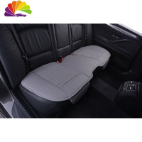 舒适主义专车专用汽车坐垫宝马奔驰防滑2020款无靠背后排长条单片座垫四季 竹炭皮后排长条(专车定制)灰色一片