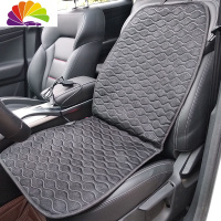 舒适主义汽车加热坐垫冬季轿车货车电加热座椅12v24v车载电褥子通用垫单片 新款12V单人黑色