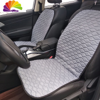 舒适主义汽车加热坐垫冬季轿车货车电加热座椅12v24v车载电褥子通用垫单片 新款12V双灰红紫米酒红请留言颜色