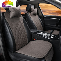 舒适主义特斯拉model x坐垫小蛮腰tesla model s座垫 model 3亚麻汽车专用 小蛮腰亚麻座垫[深空灰