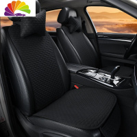 舒适主义特斯拉model x坐垫小蛮腰tesla model s座垫 model 3亚麻汽车专用 小蛮腰亚麻座垫[经典黑