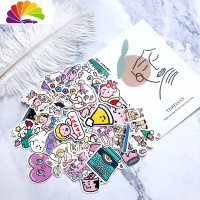 舒适主义43张氧气实验室原创手账贴纸 行李箱笔记本手机贴纸 防水汽车车贴