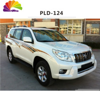 舒适主义10-19款丰田普拉多车贴 霸道2700 4000车身彩条贴纸改装装饰拉花 PLD-124美国进口材料