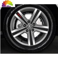 18款19款大众凌渡230T风尚版专用汽车轮毂改装碳纤维轮毂贴闪点贴 闪点一套4轮舒适主义车贴