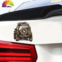 舒适主义穿越西藏车贴 自驾游 环游中国个性文字划痕遮挡汽车贴纸 15CM*15CM