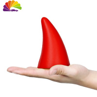 舒适主义汽车车顶装饰3D立体车贴可爱个性小树苗恶魔角卖萌防撞贴外饰用品 恶魔角红角单个价