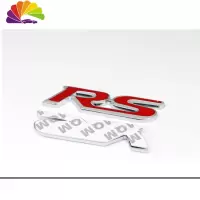 舒适主义别克 英朗 威朗 君威 VELITE 5改装专用RS车贴车标尾标中网标志 RS红色贴标