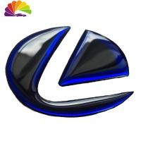 舒适主义雷克萨斯方向盘改装ESISGXLSRXCTRCFISFGS专用内饰反光车标贴车贴 18-19款ES方向盘(备注颜