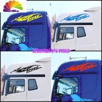 舒适主义汽车货车装饰反光车贴拉花 侧正反光贴 德龙天龙旗舰解放豪沃 速度力量(一对备注颜色)