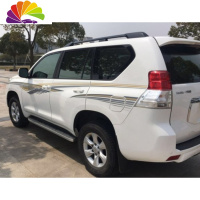 舒适主义适用于10-19款2700/4000丰田普拉多字母 霸道 车身彩条 车贴拉花 PLD-118美国进口材料