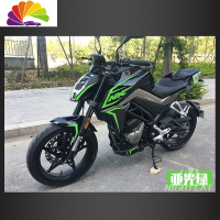 舒适主义春风250NK改装贴纸轮毂防水250nk摩托车版花整车拉花全车贴花定制 250nk单色川崎绿不包含轮毂贴