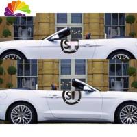 舒适主义顺丰快递反光防水防晒汽车装饰贴 速运车贴纸车身贴刮痕贴 快递车 半LOGO一对黑色50CM适合汽车单门