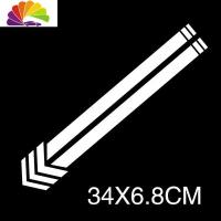 舒适主义摩托车反光贴纸GW250前挡板车贴龙600前挡泥板车贴300反光贴纸 1号白色