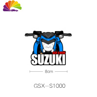 舒适主义适用于铃木SUZUKI摩托车卡通划痕车型贴车友会车贴定制反光贴 GSX-S1000