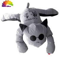 舒适主义3D立体车贴车顶装饰摆件小树苗恶魔角卖萌利器车全身贴车外装饰品 不明生物-先知[磁力吸附]