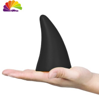 舒适主义3D立体车贴车顶装饰摆件小树苗恶魔角卖萌利器车全身贴车外装饰品 黑色恶魔角[单个]