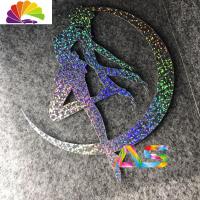 舒适主义AS车贴 美少女战士 遮瑕贴行李箱笔记本贴电脑机箱贴贴纸汽车贴纸 A款30cm闪点镭射