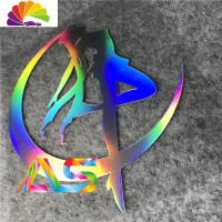 舒适主义AS车贴 美少女战士 遮瑕贴行李箱笔记本贴电脑机箱贴贴纸汽车贴纸 B款50cm闪点镭射