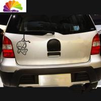 舒适主义电动车摩托车蜘蛛侠卡通车贴个性搞笑车贴纸刮痕贴汽车反光贴定制 反光黄色15x20厘米