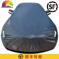 舒适主义专用于保时捷718boxster卡宴911macan牛津布车衣车罩防晒防雨隔热 黑色