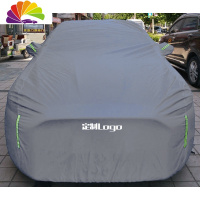 舒适主义保时捷macan卡宴车衣boxster718帕纳梅拉行政加长Panamera车罩911 聚酯纤维阻燃(银灰色)